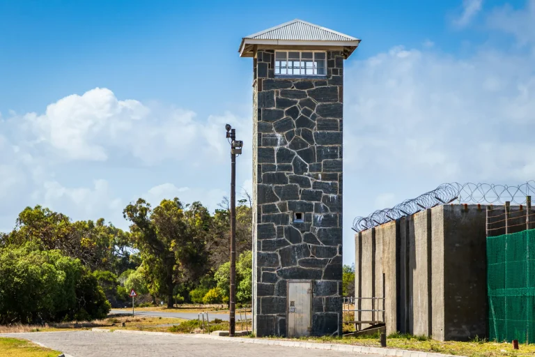 Guard tower on Robben Island