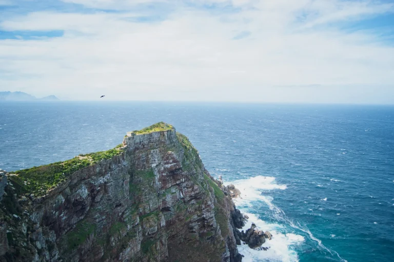 Sea cliffs at the tip of the Cape Peninsula